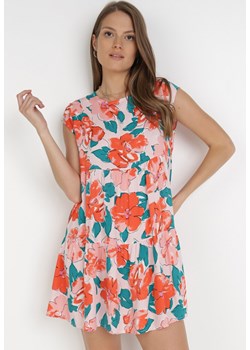 Różowa Sukienka Taphissis ze sklepu Born2be Odzież w kategorii Sukienki - zdjęcie 116318579