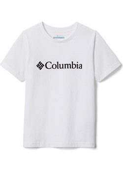 T-shirt męski Columbia na wiosnę młodzieżowy z krótkim rękawem 