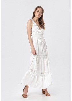 Biała Sukienka Rhenemisa ze sklepu Born2be Odzież w kategorii Sukienki - zdjęcie 117423848