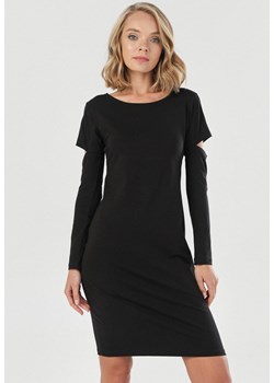 Czarna Sukienka Syringa ze sklepu Born2be Odzież w kategorii Sukienki - zdjęcie 117423978