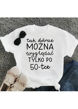 koszulka na 50stke ze sklepu Time For Fashion w kategorii Bluzki damskie - zdjęcie 117490606