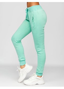 Miętowe spodnie dresowe damskie Denley CK-01 ze sklepu denley damskie w kategorii Spodnie damskie - zdjęcie 117511097