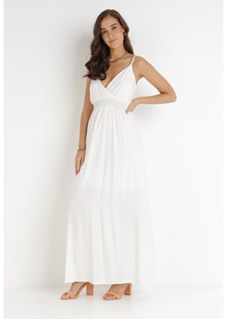 Biała Sukienka Cadole ze sklepu Born2be Odzież w kategorii Sukienki - zdjęcie 117531458