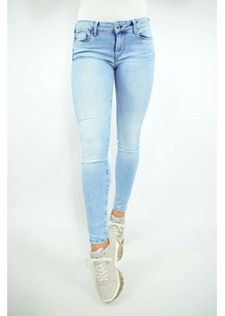 spodnie damskie  pepe jeans niebieskie jeansowe ze sklepu Royal Shop w kategorii Jeansy damskie - zdjęcie 117542436