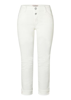 Timezone jeansy damskie białe wiosenne 