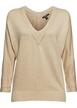 Sweter damski Esprit casual z bawełny w serek 