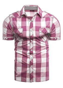 Koszula męska rsA2 jasny róż ze sklepu Risardi w kategorii Koszule męskie - zdjęcie 117672516