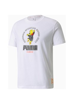 Biały t-shirt chłopięce Puma 