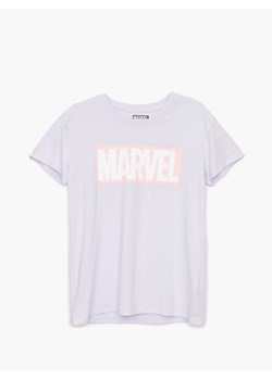 Cropp - Koszulka MARVEL - fioletowy ze sklepu Cropp w kategorii Bluzki damskie - zdjęcie 117811676