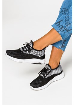 Czarne buty sportowe sznurowane Casu 23/3/21/B ze sklepu Casu.pl w kategorii Buty sportowe damskie - zdjęcie 117849576