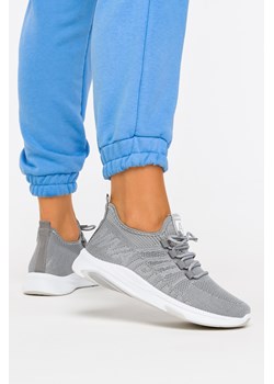 Szare buty sportowe sznurowane Casu 22/3/21/G ze sklepu Casu.pl w kategorii Buty sportowe damskie - zdjęcie 117849795