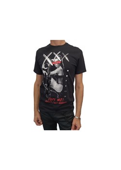 Koszulka czarna bawełniana t-shirt sexy wzór ze sklepu Kokietki w kategorii T-shirty męskie - zdjęcie 117853365