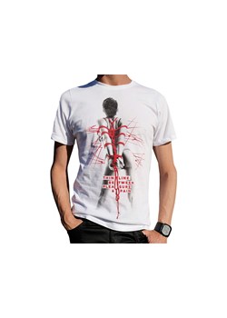 Męski biały t-shirt bawełniany erotyczny wzór ze sklepu Kokietki w kategorii T-shirty męskie - zdjęcie 117853369