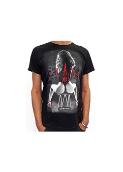 Męski czarny t-shirt erotyczny nadruk ze sklepu Kokietki w kategorii T-shirty męskie - zdjęcie 117853387