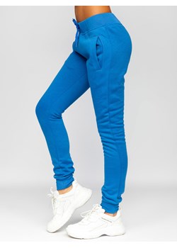 Niebieskie spodnie dresowe damskie Denley CK-01 ze sklepu denley damskie w kategorii Spodnie damskie - zdjęcie 118142446