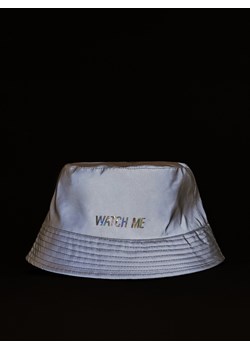 Cropp - Kapelusz bucket hat z napisem reflective - srebrny ze sklepu Cropp w kategorii Kapelusze męskie - zdjęcie 118253266