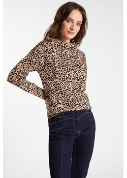 Sweter z wzorem w cętki ze sklepu MONNARI w kategorii Swetry damskie - zdjęcie 118315998