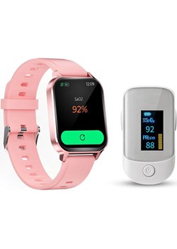 Smartwatch w kolorze jasnoróżowym ze sklepu Limango Polska w kategorii Zegarki - zdjęcie 118424276