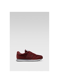 Czerwone buty sportowe męskie New Balance sznurowane 