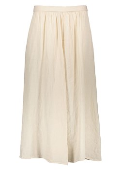 Lniana spódnica w kolorze beżowym ze sklepu Limango Polska w kategorii Spódnice - zdjęcie 118438357