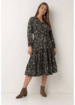 Czarna Sukienka Rhaenophe ze sklepu Born2be Odzież w kategorii Sukienki - zdjęcie 118472789
