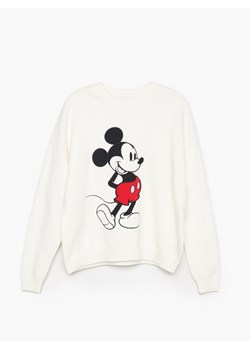 Cropp - Sweter Mickey Mouse - biały ze sklepu Cropp w kategorii Swetry damskie - zdjęcie 118598987