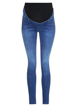 Ciążowe dżinsy - Skinny fit - w kolorze niebieskim ze sklepu Limango Polska w kategorii Spodnie ciążowe - zdjęcie 118785875