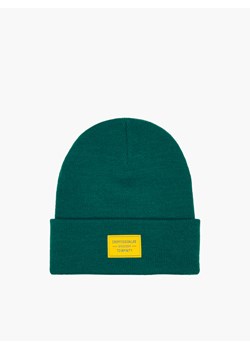 Cropp - Czapka beanie - zielony ze sklepu Cropp w kategorii Czapki zimowe męskie - zdjęcie 118984609