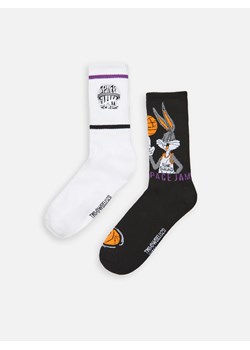 Cropp - 2 pack skarpetek Space Jam - czarny ze sklepu Cropp w kategorii Skarpetki damskie - zdjęcie 118984889