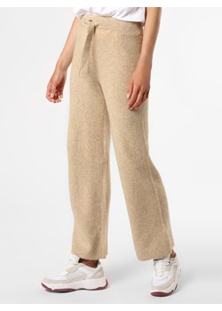 Noisy May Spodnie Kobiety dzianina grubo tkana beżowy marmurkowy ze sklepu vangraaf w kategorii Spodnie damskie - zdjęcie 119015426