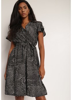 Czarna Sukienka Oreithonia ze sklepu Renee odzież w kategorii Sukienki - zdjęcie 119052236