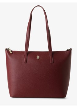 Shopper bag U.S Polo Assn. elegancka na ramię matowa 