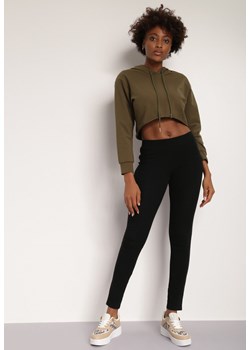 Czarne Legginsy Nesale ze sklepu Renee odzież w kategorii Spodnie damskie - zdjęcie 120055866