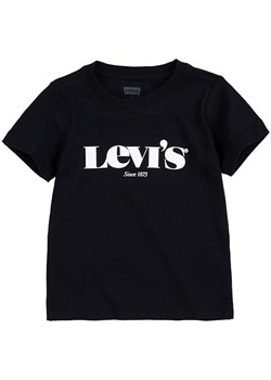 T-shirt chłopięce czarny Levi's na wiosnę 