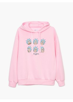 Cropp - Bluza Rick and Morty - różowy ze sklepu Cropp w kategorii Bluzy damskie - zdjęcie 120297709