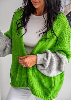 Sweter Faar zielony ze sklepu Sklep Fason w kategorii Swetry damskie - zdjęcie 120708347