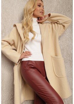 Kremowy Kardigan Klymissa ze sklepu Renee odzież w kategorii Swetry damskie - zdjęcie 120749706