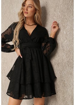 Czarna Sukienka Maerista ze sklepu Renee odzież w kategorii Sukienki - zdjęcie 120799588