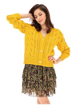 Sweter damski L'AF żółty 