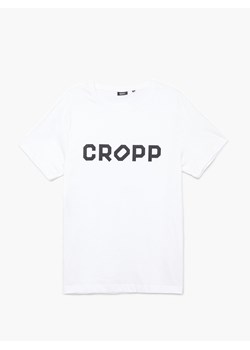 Cropp - Koszulka z nadrukiem Cropp - biały ze sklepu Cropp w kategorii T-shirty męskie - zdjęcie 120947716