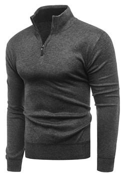 Sweter/bluza BM6303B - antracyt ze sklepu Risardi w kategorii Swetry męskie - zdjęcie 121097259