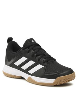 Buty adidas - Ligra 7 Kids FZ4681 Cblack/Ftwwht/Cblack ze sklepu eobuwie.pl w kategorii Buty sportowe dziecięce - zdjęcie 121115925