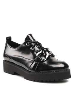 slack London Sznurowane buty czarny W stylu casual Obuwie Półbuty Sznurowane buty 