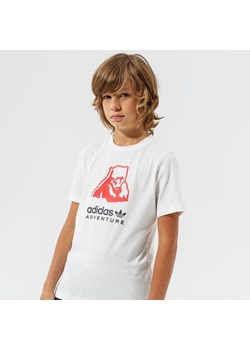 Biały t-shirt chłopięce Adidas 
