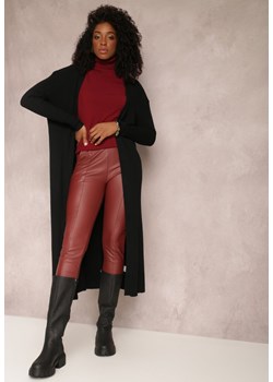 Czarny Kardigan Typhaleia ze sklepu Renee odzież w kategorii Swetry damskie - zdjęcie 121316066