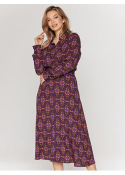 Koszulowa wzorzysta sukienka Bialcon ze sklepu Eye For Fashion w kategorii Sukienki - zdjęcie 121324895