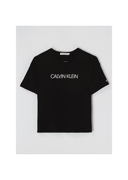 Bluzka dziewczęca Calvin Klein bawełniana 