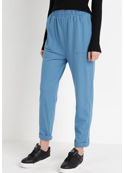 Niebieskie Spodnie Dresowe Lyvyre ze sklepu Born2be Odzież w kategorii Spodnie damskie - zdjęcie 121481655