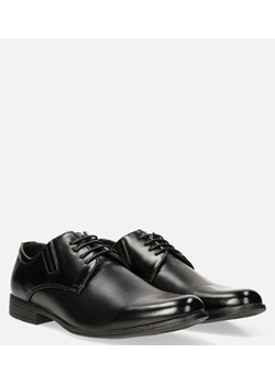 Czarne buty wizytowe Casu MXC396 ze sklepu Casu.pl w kategorii Buty eleganckie męskie - zdjęcie 121900817