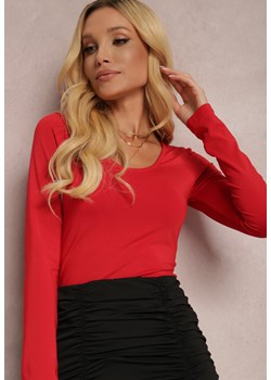 Czerwone Body Hephete ze sklepu Renee odzież w kategorii Bluzki damskie - zdjęcie 121916608